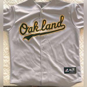 Oakland Athletics Majestic Away Jersey Sz L